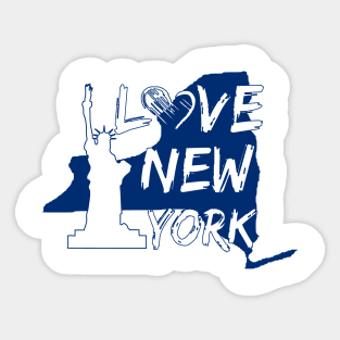 I Love New York Sticker